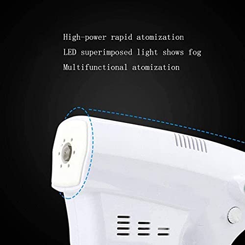 TOPNIU Ongediertebestrijding verdampingElektrische ULV Sproeier - Draagbare Fogger Machine,Nano Stoom Gun Spray Machine met Blauw Licht Ultra Fine Verstuiverende Spuit Auto Ziekenhuis School, Desinfectie, Bevochtiging - Image 5