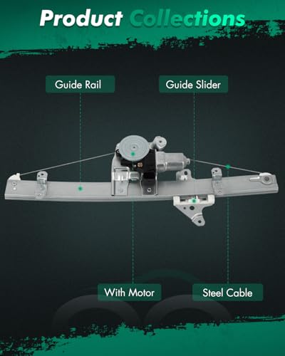 Image of SCITOO Power Window Regulator w /Motor for Nissan Rogue 2014-2020