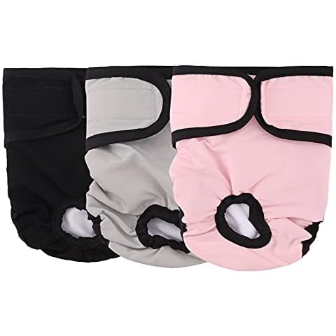 GLAITC Reusable Dog Nappies for Small to X-Large Cover
