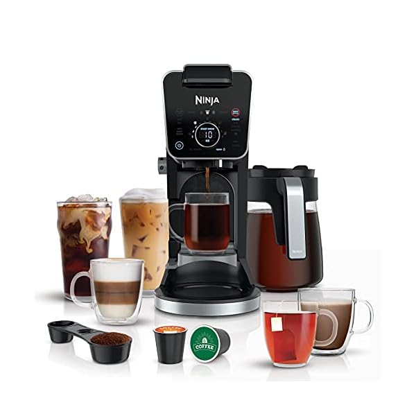 Ninja CFP301C DualBrew Pro Specialty Coffee System, SingleServe, Pod, and 12Cup Drip Coffee