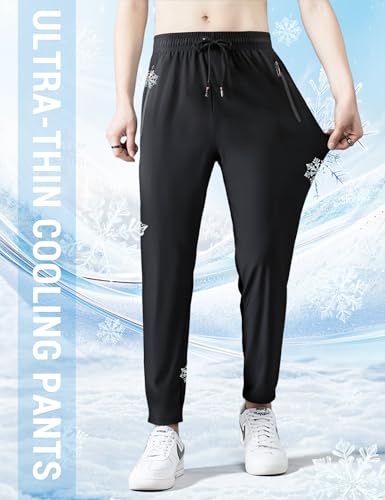 Image of Venzina Men's Straight Leg Chino Pants-Cool-Touch & Wrinkle-Free Business Casual Trousers with Stretch, Moisture Wicking, Easy Care Office Travel Pants M - 2XL