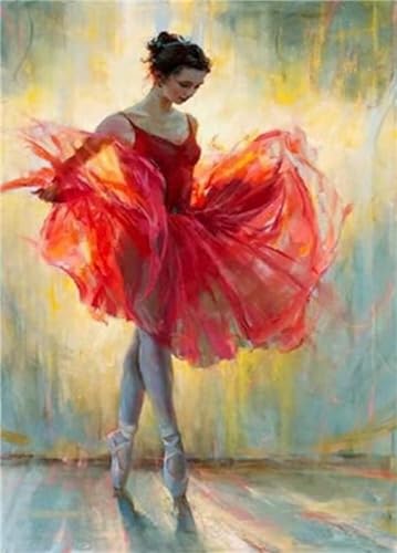 DIY danse broderie diamant kit complet grand format 50x70cm