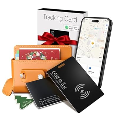 Apple MFi Certified Airtag Wallet Tracker Card ...