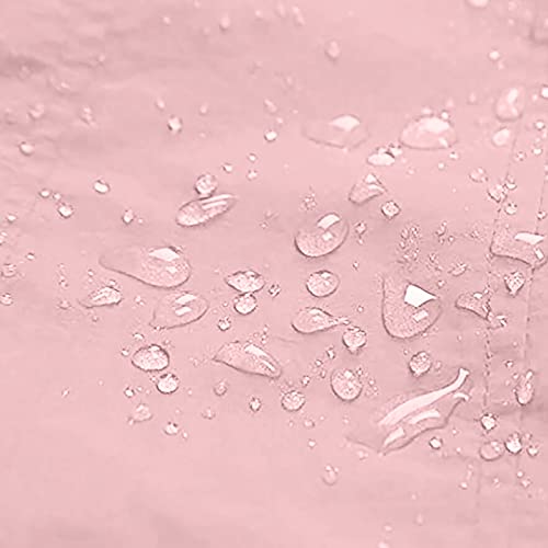 Rain Coats for Women Lightweight Long Hooded Raincoat Solid Color Waterproof Windbreaker Rain Jacket with Pockets4