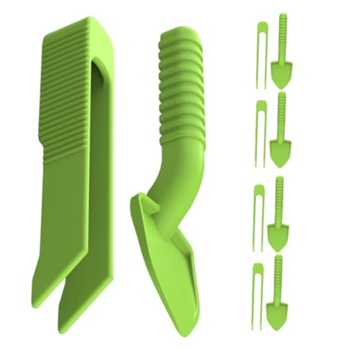 VICASKY 5er-Set Reinigungsmittel Für Reptilien: Reptilienkotschaufel Und Fütterungswerkzeug Zum Reinigen des Terrariums Und Füttern Von Schildkröten, Ratten, Schlangen Und Anderen Kleinen