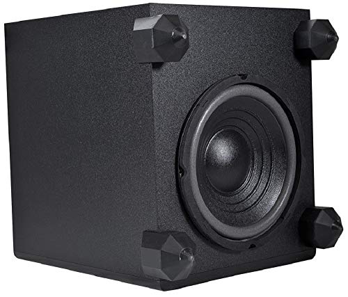 image for Monoprice 5.1 Channel Home Theater Satellite Speakers And Subwoofer - 