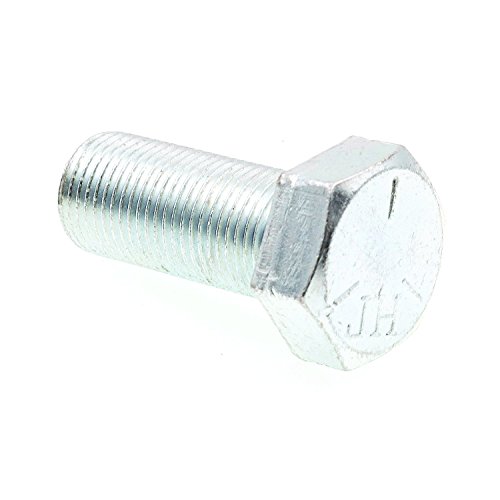 Vis à tête hexagonale Grade 5 en acier plaqué zinc Prime-Line 9104136 boulon fileté