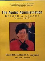 U.P. Public Lectures on the Aquino Administration and the Post-Edsa Government (1986-1992) 9715420109 Book Cover