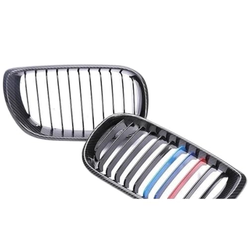 Grille de pare-choc pour BMW E46 Coupé LCI calandre de rechange Dual Black 2002-2005
