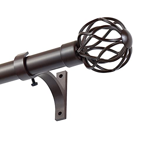 Kemmie 1 Decorative Window Curtain Rod