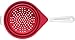 Chef'n SleekStor Collapsible Colander Medium 8-Inch Diameter, Cherry/Meringue