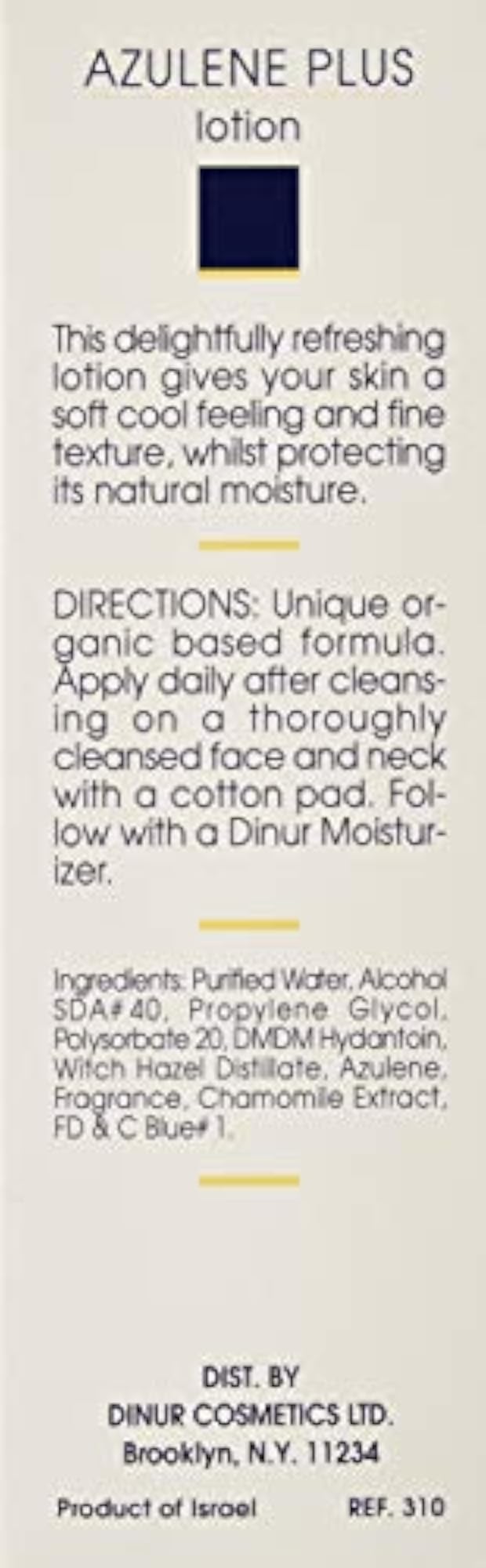 Azulene Lotion for Normal/Oily Skin, 4 Oz