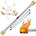 Flames 'N Games FIRE Devil Stick Set (stoppini da 65 mm) in fibra ultra resistente bastoni da giocoleria Devil bastoni per principianti e professionisti.