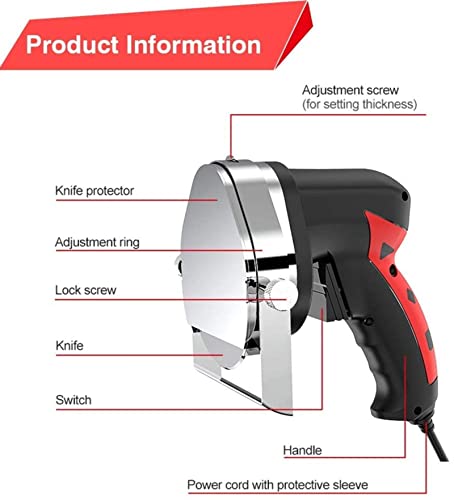 MLUENF Machine, Professional Electric Kebab Knife Handheld Electric Kebab Slicer For Lamb, Pork, And Chicken Doner Kebab Slicer - Image 3