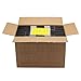 HORLIMER 12x9x3 inches Shipping Boxes Set of 20, Black Medium Corrugated Cardboard Gift Mailer Box