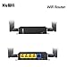 KuWFi 300Mbps 3G 4G LTE Car WiFi Wireless Router Extender Strong Signal Car WiFi Routers with USB Port SIM Card Slot with External Antennas for USA/Canada/Mexico SIM Card