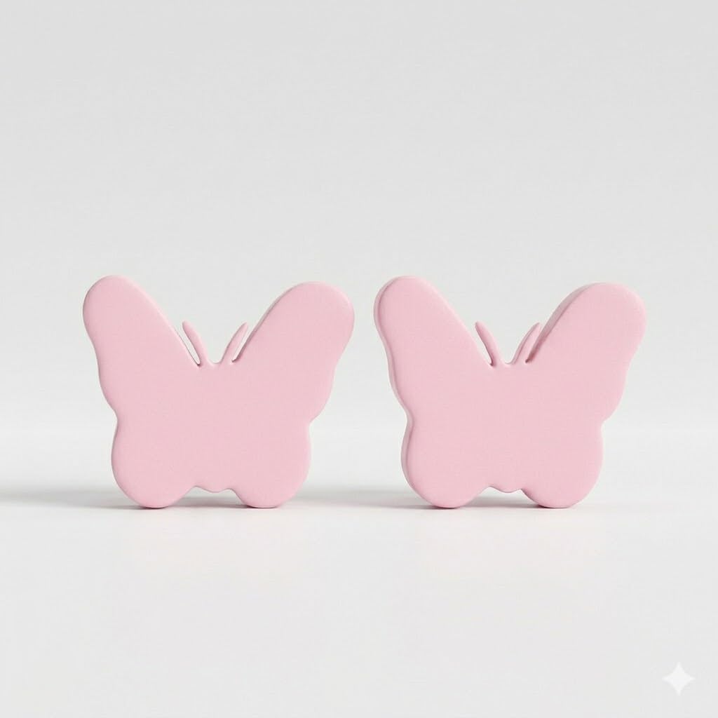 Kids Wooden Cabinet Knobs – Cute Rabbit Shape Doors, Drawer & Wardrobe Pull Handles for Kids Room, Nursery Furniture & Home Décor (Pack of 2) (Baby Pink BTF)-image-13