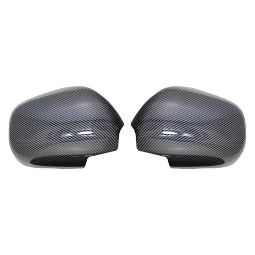 Couvercle de rétroviseur carbone pour réparer les coques usées de Toyota Prado 2003-2009