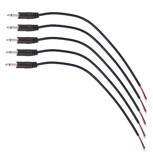 HOMSFOU 10-Pack Cable de Audio 3.5mm Stereo Jack miniatura 1