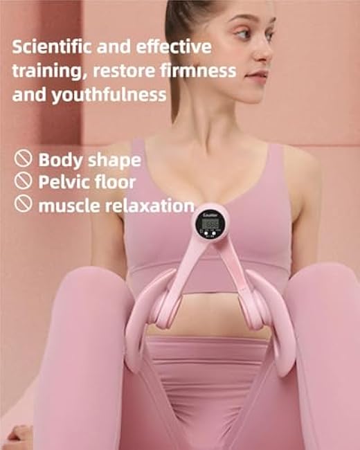Mireva Fit Pelvic and Thigh, Mireva 360¡ãRotation Pelvic Floor Adjustable Trainer for Women, Home Workout Equipment for Pelvis, Legs, HIPS, and Glutes