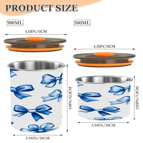 Contenedor para café con tapa al vacío 500 ml acero inox. miniatura 3