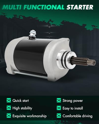 Image of SCITOO Starter Compatible for Polaris UTV RZR XP 900 2011,For Polaris UTV RZR XP 900 LE 2011,For Polaris UTV RZR XP 900 EFI 2012 Engine Starter Motor 19881
