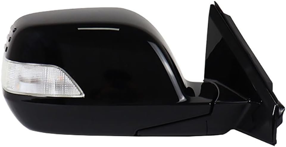 TiJeRa Power Mirror For 2007-2011 Honda CR-V Black Heated Glass Passenger Side