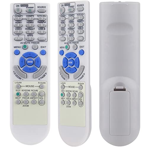 Image of PERFASCIN RD-472E New Replace Remote Control fit for NEC Projector P502H P452H P502W P452W P554U P474U P554W P474W P604X P603X NP-P603X NP-P502H NP-P452H NP-P502W NP-P554U NP-P474U NP-P554W NP-P474W