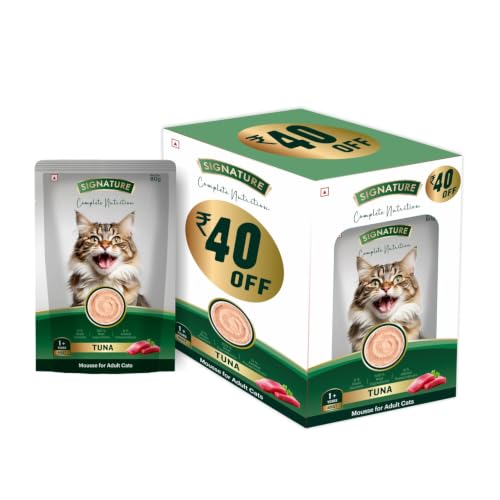Image of Grain Zero Adult Cat Wet Mousse 80g Pack of 5, 400g | Tuna Flavour | Rich in Protein, Hydrating & Easy to Digest | Grain Free, No Artificial Flavours | with Essential Vitamins & Antioxidants