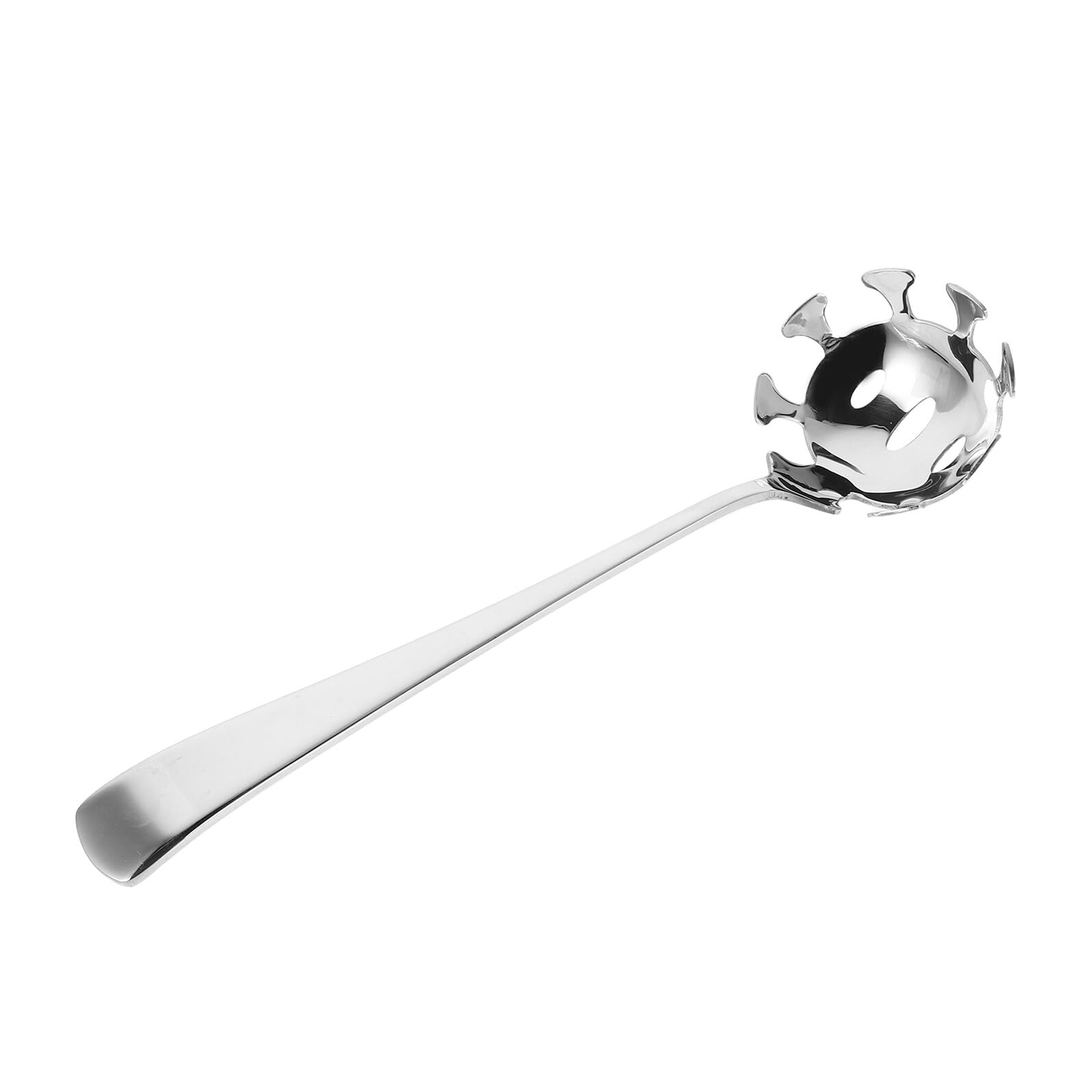 VALICLUD Nudellöffel aus Edelstahl mit Zinken Multifunktionaler Küchenhelfer zum Spaghetti Schöpfen Langlebiges Küchensieb und Servierlöffel für Küche und Kochen