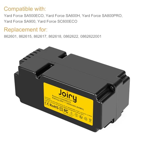 Bild 3 Joiry 28V 3000mAh Li-ion Akku Ersatzakku Kompatibel mit Yard Force Mähroboter SA650ECO NX60i X50I