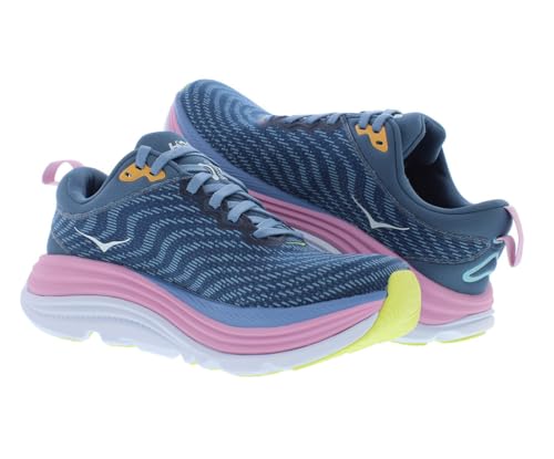 Image of HOKA Gaviota 5 Womens Shoes Size 9, Color: Real Teal /Shadow