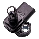 55493483 Intake Air Pressure and Temperature Sensor, MAP Manifold Pressure Sensor Compatible with Buick Cadillac Chevrolet Chevy GMC
