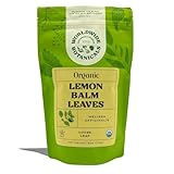 Picture of Worldwide Botanicals Organic Lemon Balm Tea - Loose Leaf Premium Herbal Tea | 100% Pure Lemon Balm Leaves | Calming Tea for Stress Relief and Good Digestion | Kosher