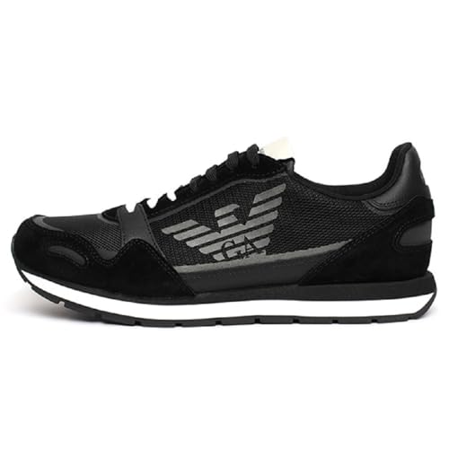 EMPORIO ARMANI[G|IEA}[j] Y {v [Jbg Xj[J[ C X4X537 XM678 N639 ubN (ubN, {̌C̃TCY@, l, l, 26.0 cm) [sAi]