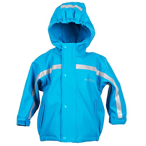 Preisvergleich Produktbild BMS Regenjacke gefüttert - 2 in 1 Winterjacke - hellblau - 122