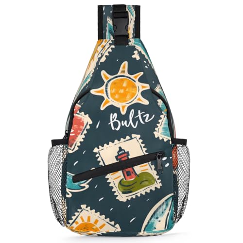 Bolso tipo sling unisex para senderismo y uso diario
