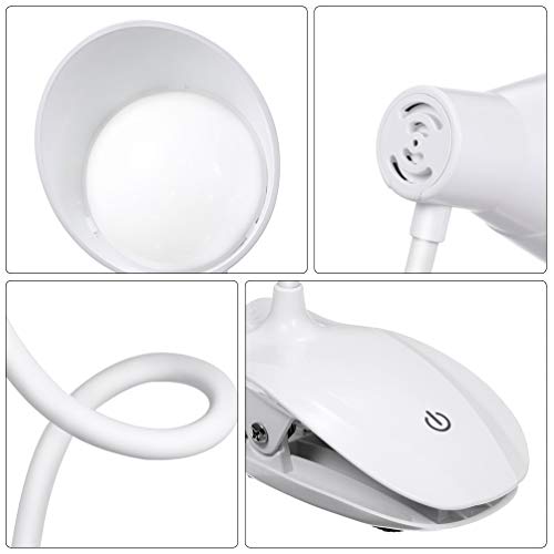 Vosarea Clipe Led Na Luz de Leitura Livro Luz ProteÃ§Ã£o para Os Olhos Usb RecarregÃ¡vel LÃ¢mpada de