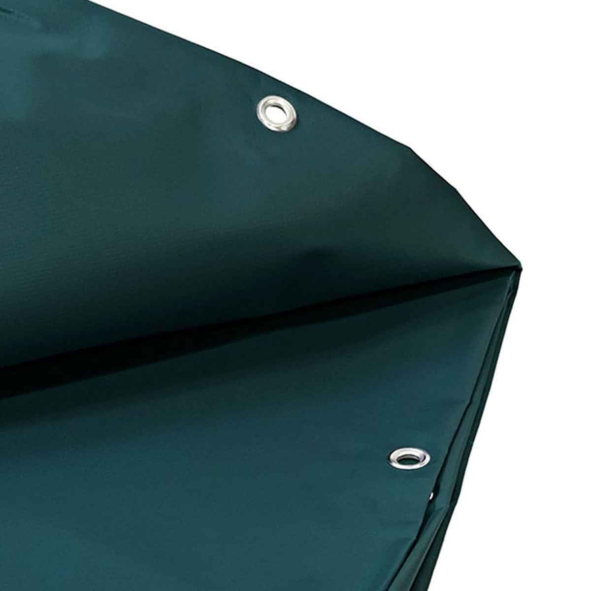 Telo per Pergola Verde 3x5 m - Garantia de 10 anni TECPLAST - XP640PR - Copertura per Gazebo o Pergolato impermeabile in PVC - Prodotto in Francia