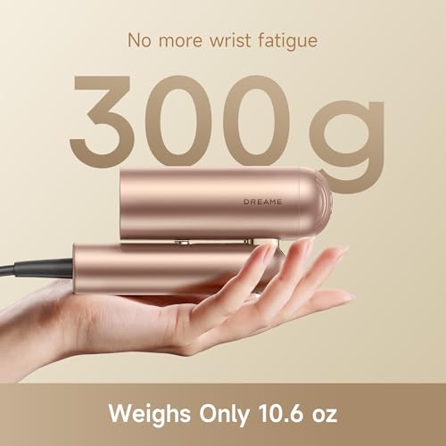 Image of Dreame Pocket Pro Hair Dryer, Dual Voltage Travel Blow Dryer with Diffuser, 1300W Professional HighSpeed Ionic Hair Blower, Fast Drying, Low Noise, Lightweight, No Heat Damage, Global Travel 120V /240V