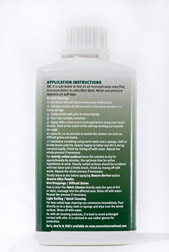 Renovo RFC1126 Internationale reiniger voor stoffen met zachte bovenkant, 500 ml, neutraal - Image 3