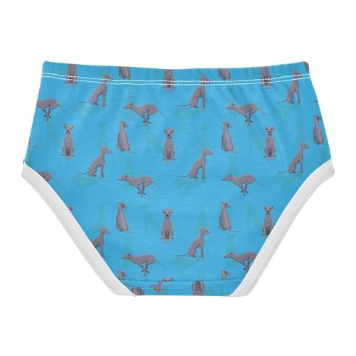 Girls' Underwear Italian Greyhound Cotton Stretch Comfort Toddler Panties2