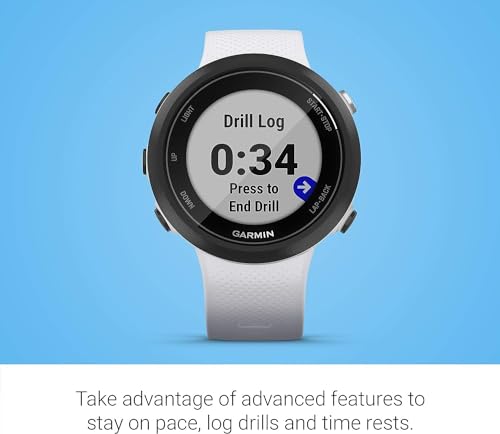 Garmin Swim 2 Blanche