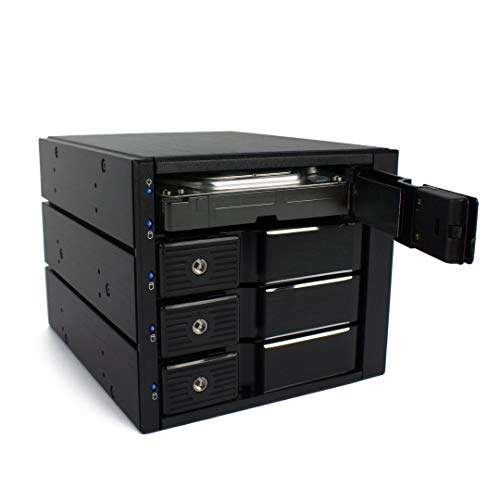 Fantech BP-SA3141 SAS + SATA Backplane do 4× 3,5" HDD, czarny