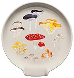 Now Designs Field Mushrooms Stoneware Spoon Rest