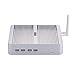 Produktbild HUNSN Fanless Mini PC, Desktop Computer, HTPC, Kodi Box, Windows 11 or Linux Ubuntu, I5 8250U 8260U 8259U 8265U 8269U 8350U, BM07, VGA, HDMI, 4 x USB3.0, 4 x USB2.0, LAN, 16G RAM, 128G SSD