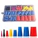 Silicone Tapered Kit of 60 Pieces for High Temp Insulation in Automotive and Industrial Applications