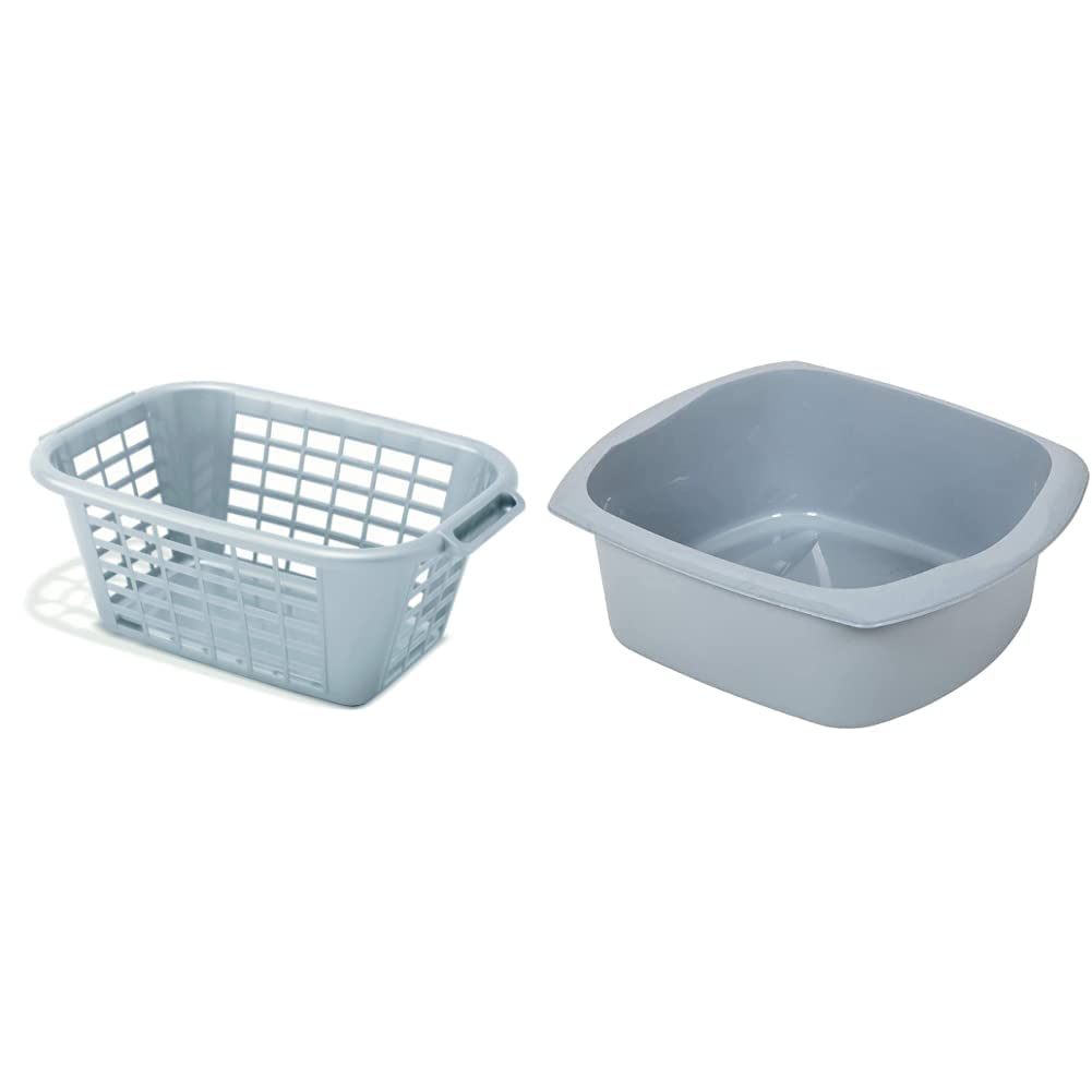 Buy Addis 510607 Rect Laundry Basket Metallic & 518459 Eco Made from