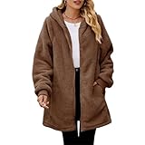 Material - Das Sweatshirt besteht aus 50% Polyester + 50% Baumwolle, der Stoff ist dick und bequem, super weich und warm. Bietet eine sanfte Berührung auf der Haut, ideal für Übergangswetter, um optimalen Komfort und Temperaturkontrolle zu erhalten