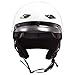 LS2 Helmets Unisex-Adult Half-Size-Helmet-Style Bagger Helmet (Pearl White, Medium)